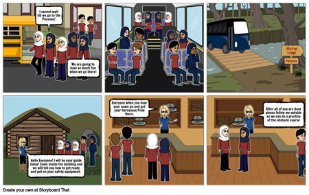 My Personal Experience: 8th Grade Trip (Graphic Short Story 1)