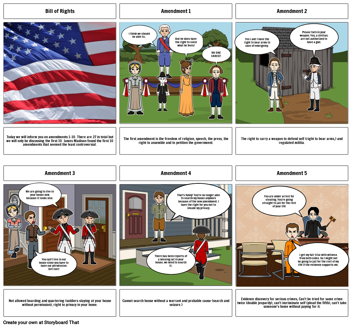 Bill of Rights Comic - Jason Jayanth