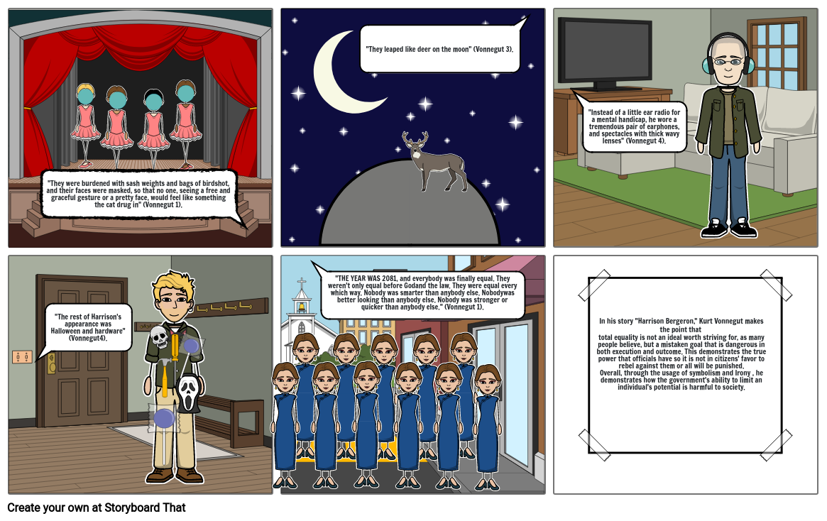 Harrison Bergeron and Satire Project