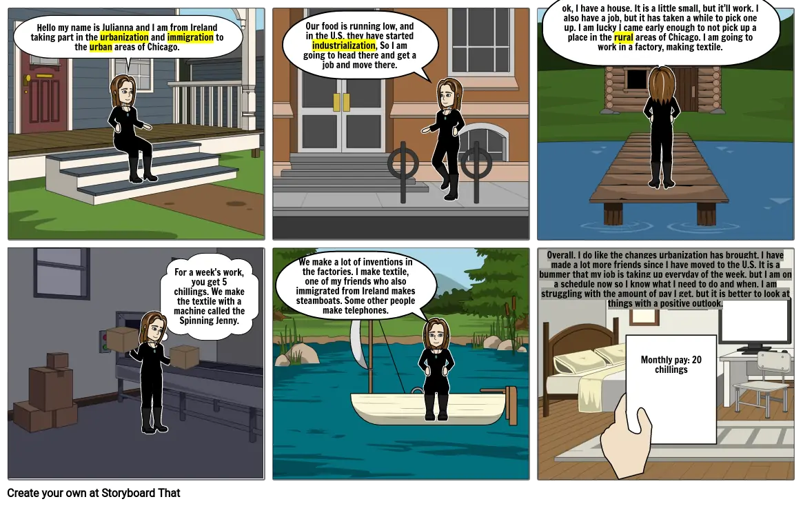 Social studies storyboard