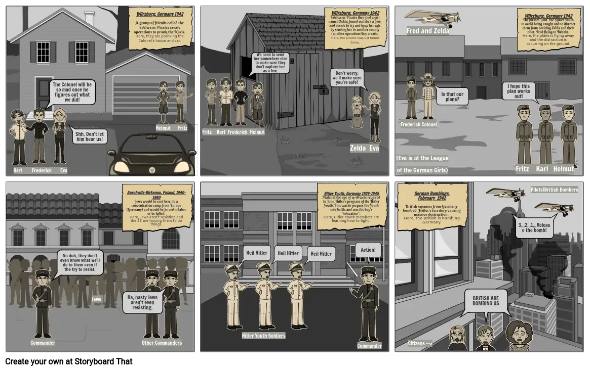 WWII Storyboard Project