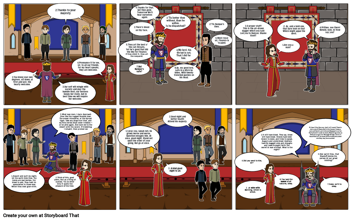 English Assessment Task Storyboard By Jenna12375
