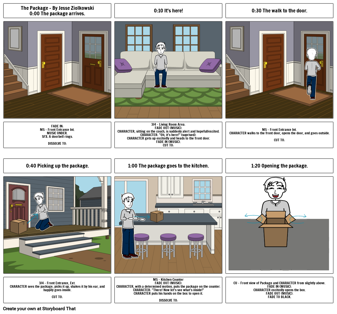 the-package-storyboard-by-jessez