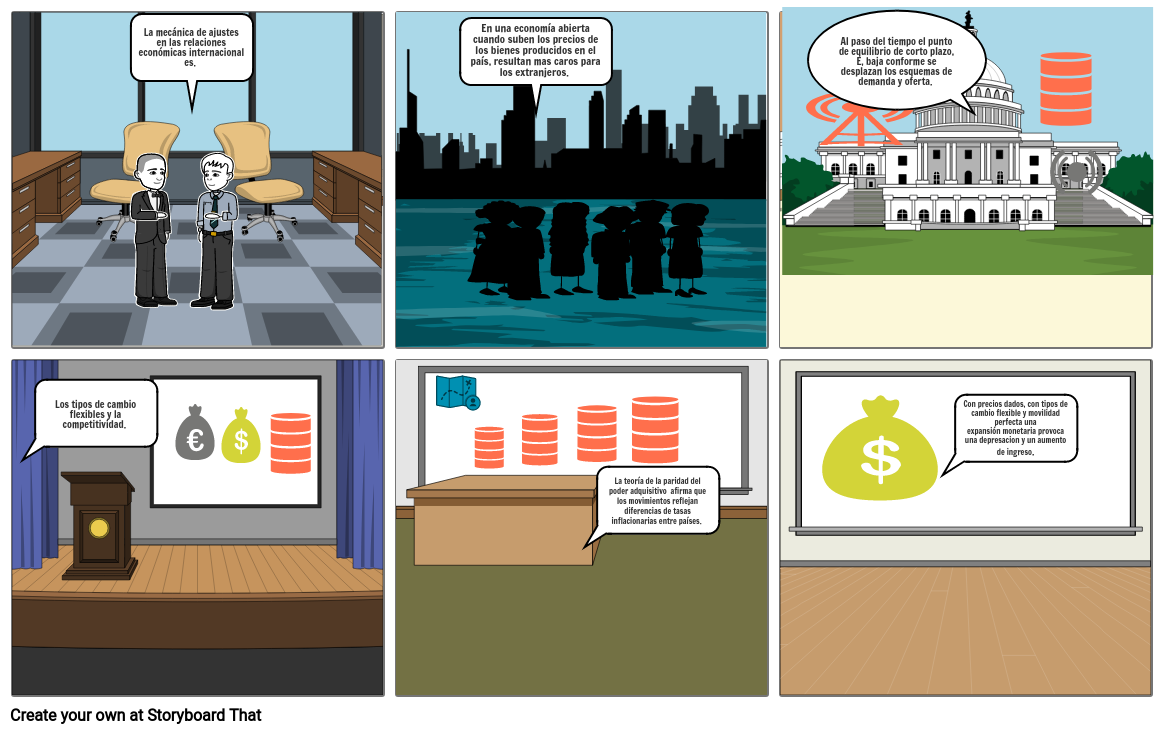 Storyboard Efectos De Los Tipos De Cambio Storyboard 8474