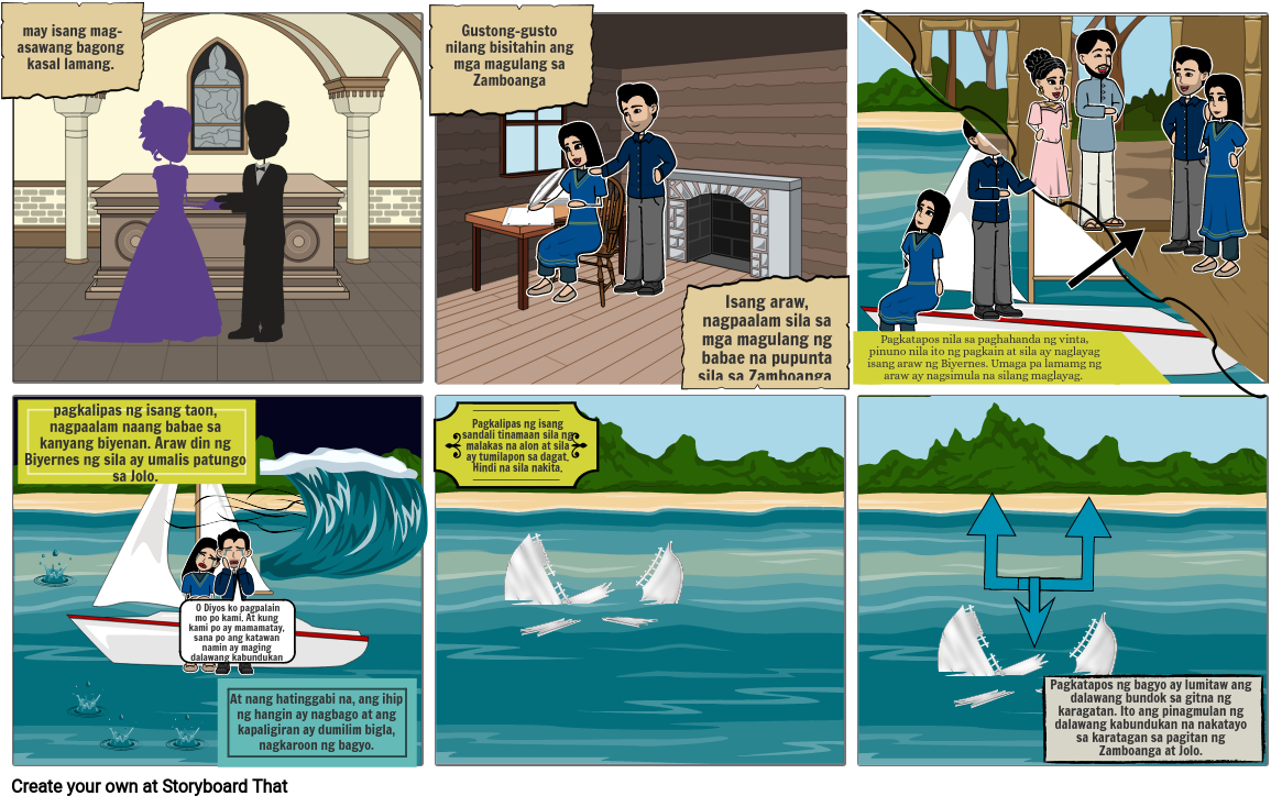 Filipino 8 45 G2 p2 Storyboard por jiamv