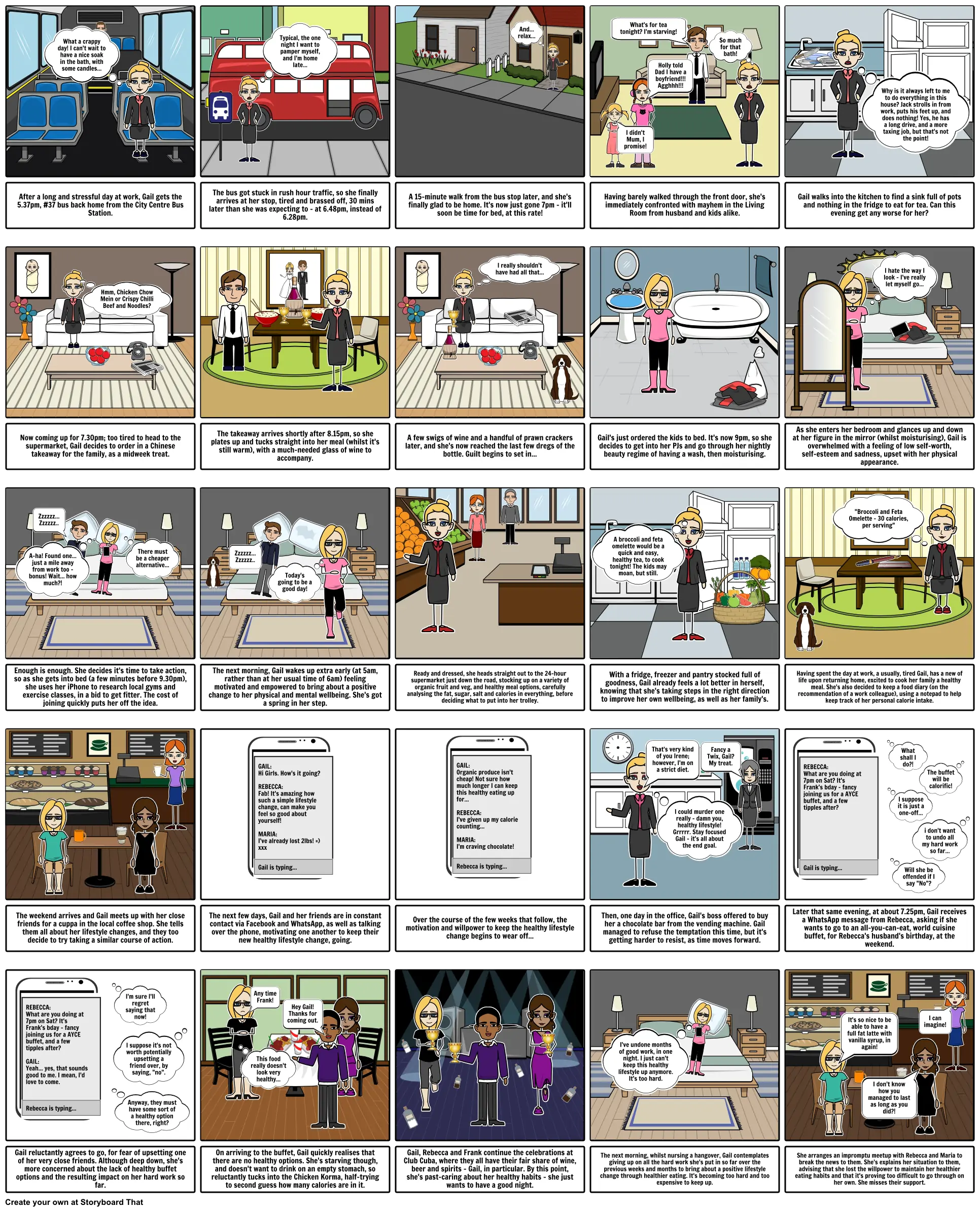 Weight Management Storyboard