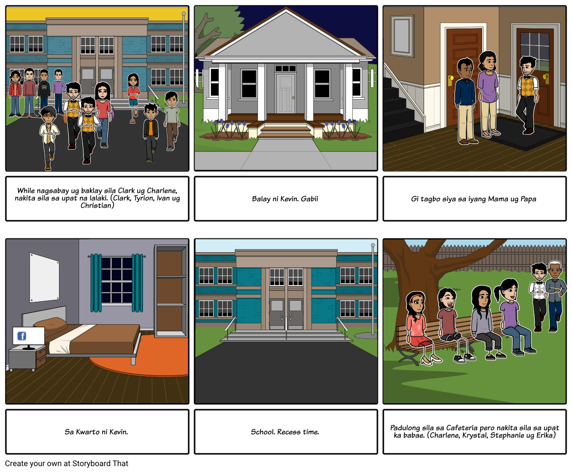 Cyberbullying Storyboard by jofficial