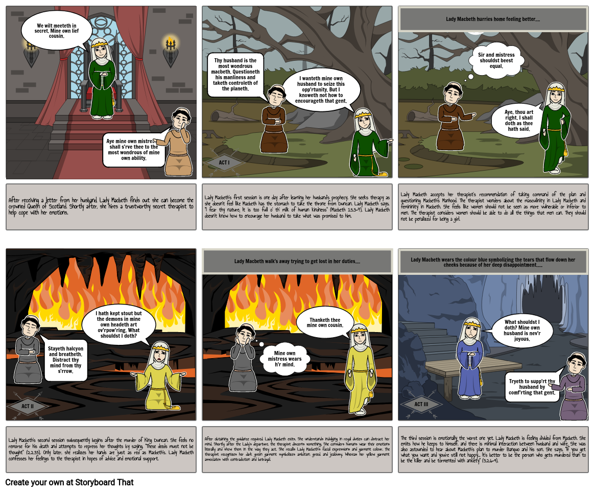 MACBETH Storyboard by johana81268