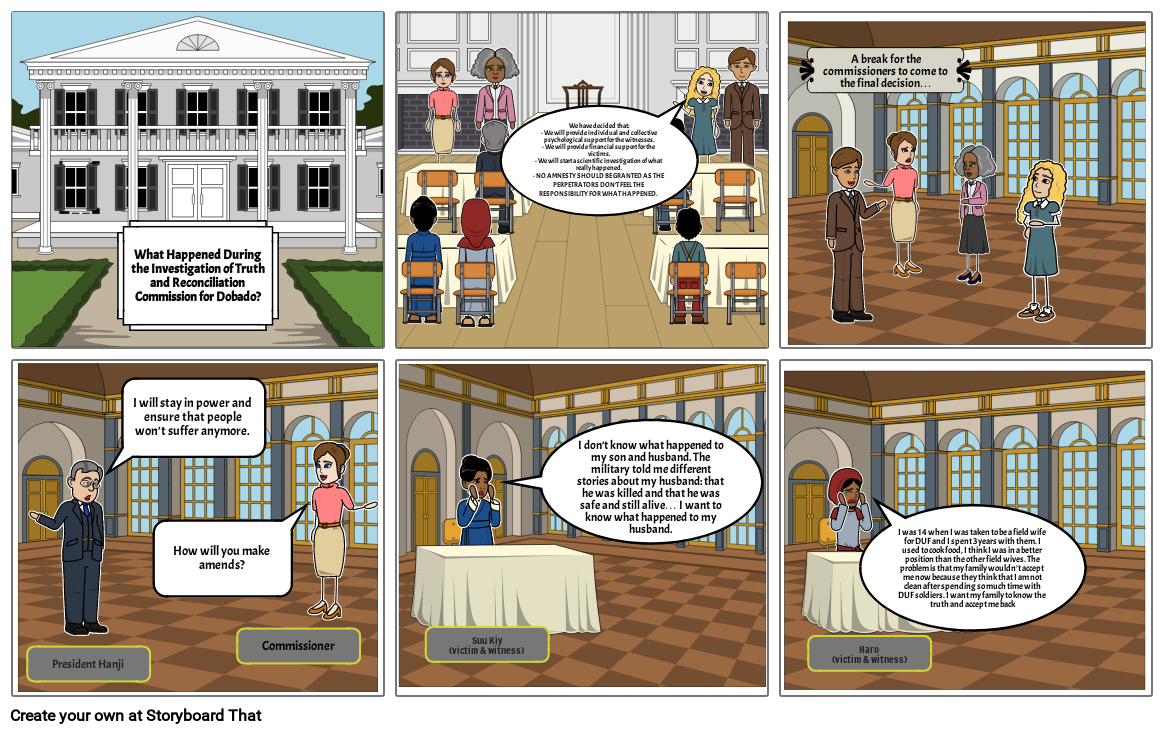 What Happened During The Investigation Of Truth And Reconciliation Commissi