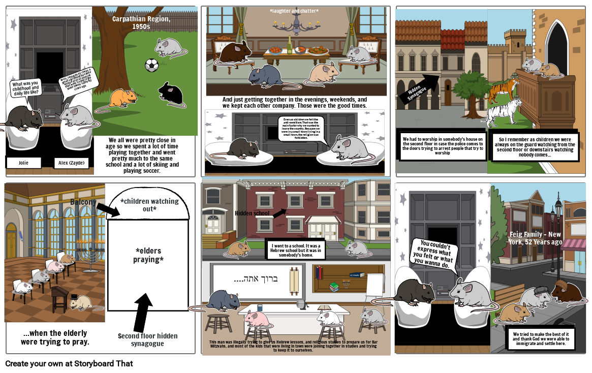 la comic project Storyboard by joliefeig