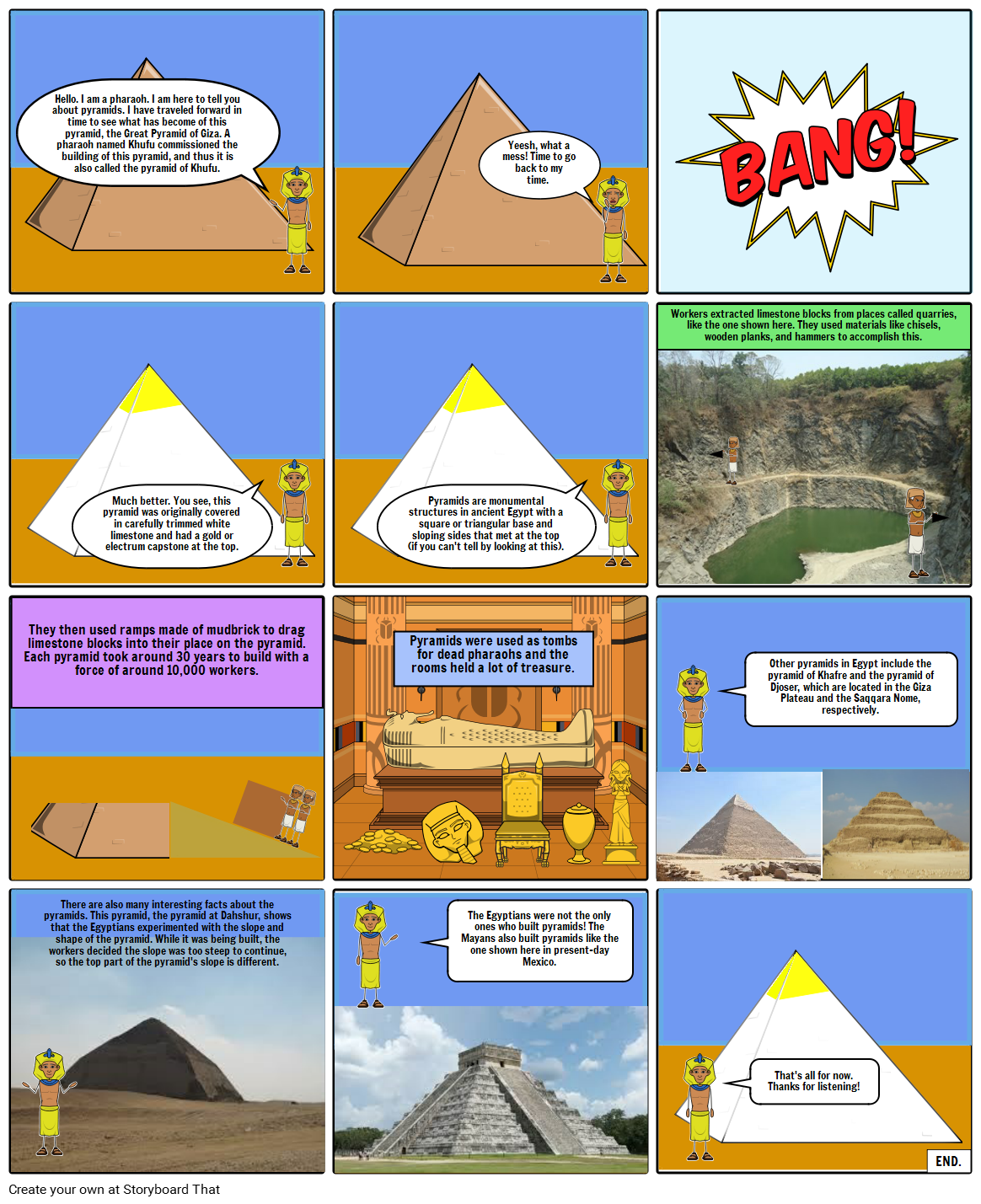 Pyramids Storyboard By Jonathanc825 9056