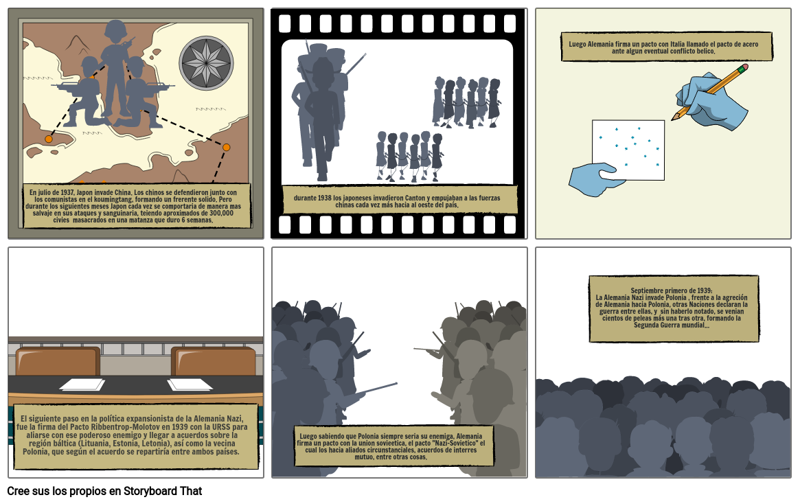 Segunda Guerra Mundial 2 Storyboard By Jorgerosa 6769