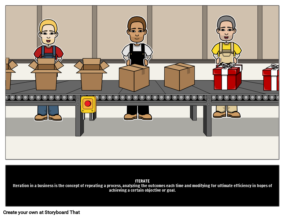 Iterate Storyboard by josh