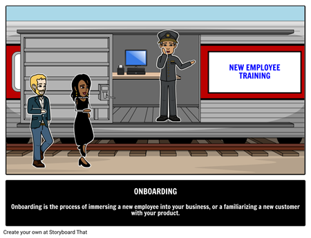 What is Onboarding? Storyboard