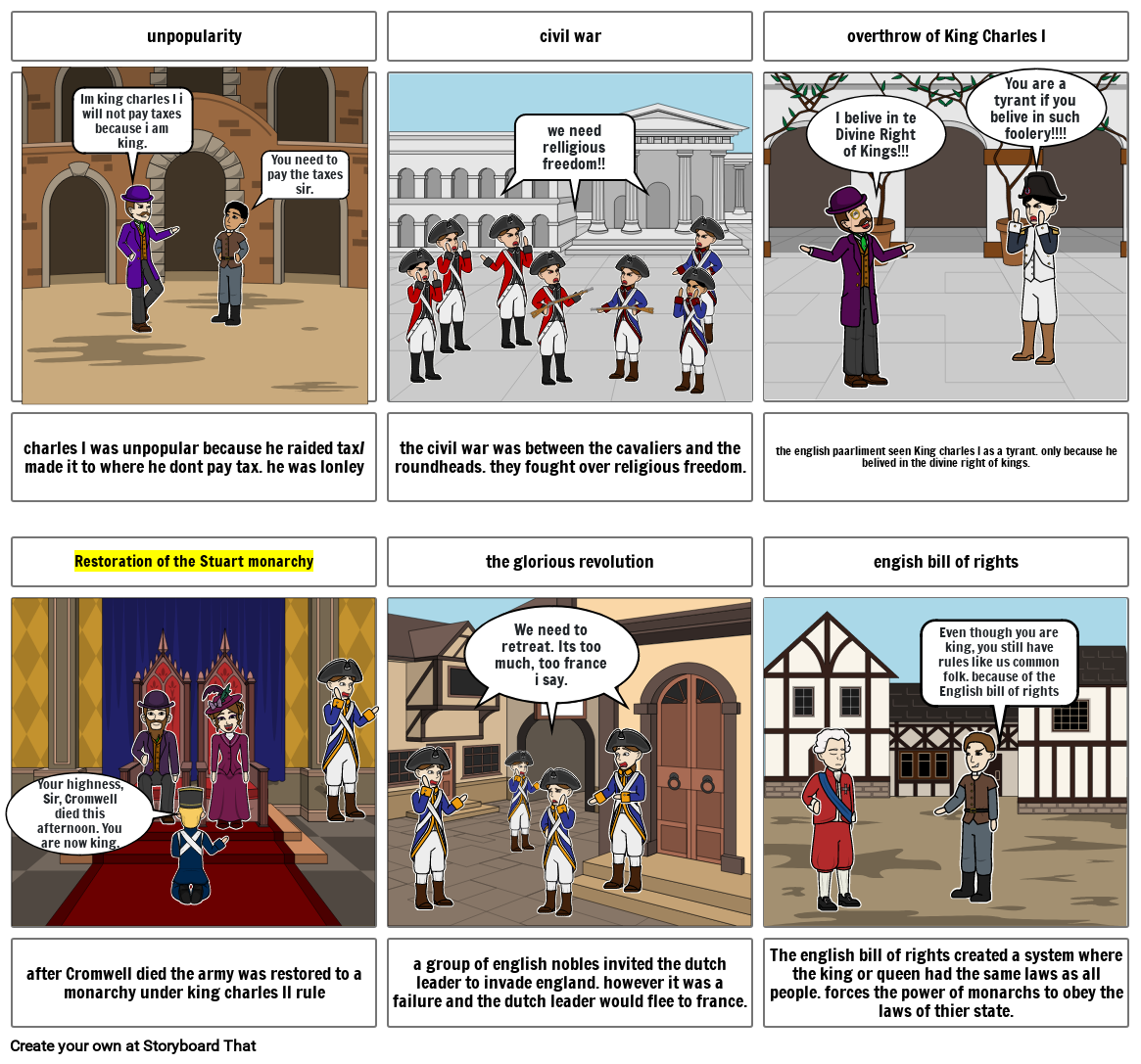 Civil War Cartoon Storyboard By Josiabravo