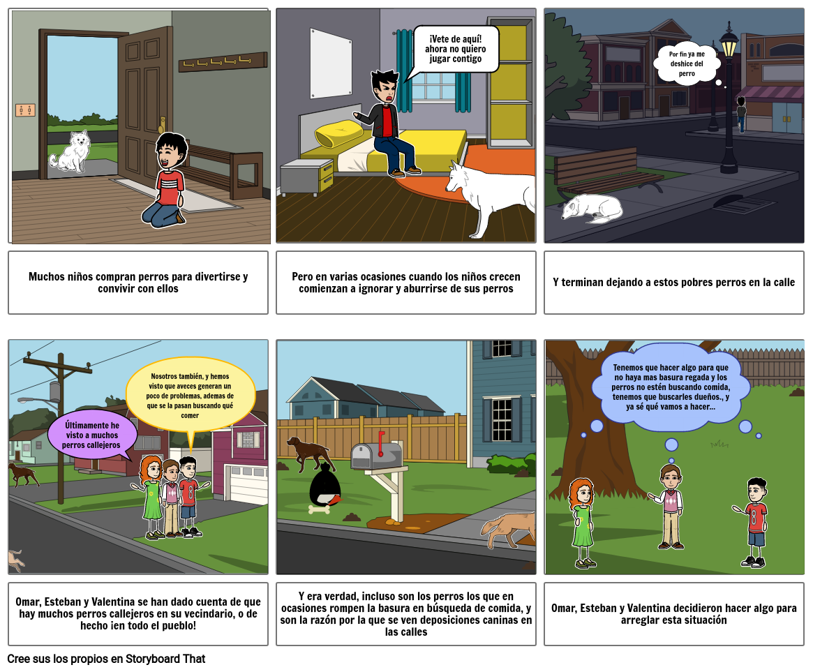 Problemática Social Storyboard By Jpao 4070