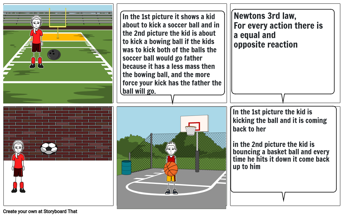 Newton S Laws Of Motion Comic Strip Newtons Laws Of Motion Newtons