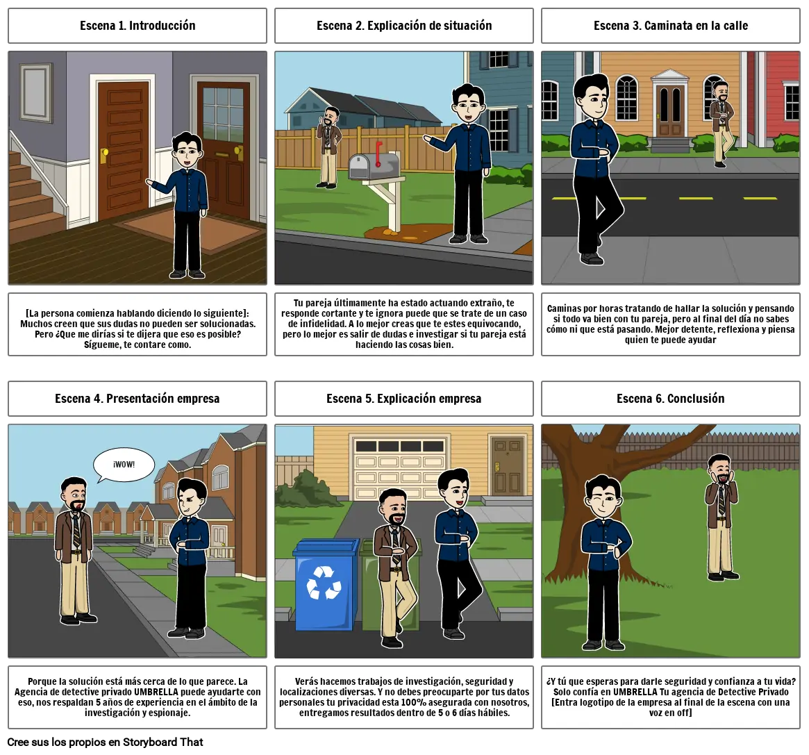 STORYBOARD AGENCIA UMBRELLA