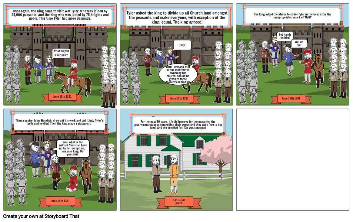 Power to the people continuation - History Storyboard