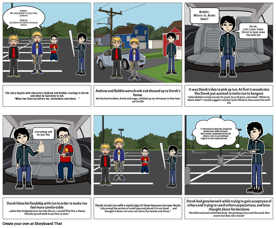 Flash fiction Storyboard by julianna45320