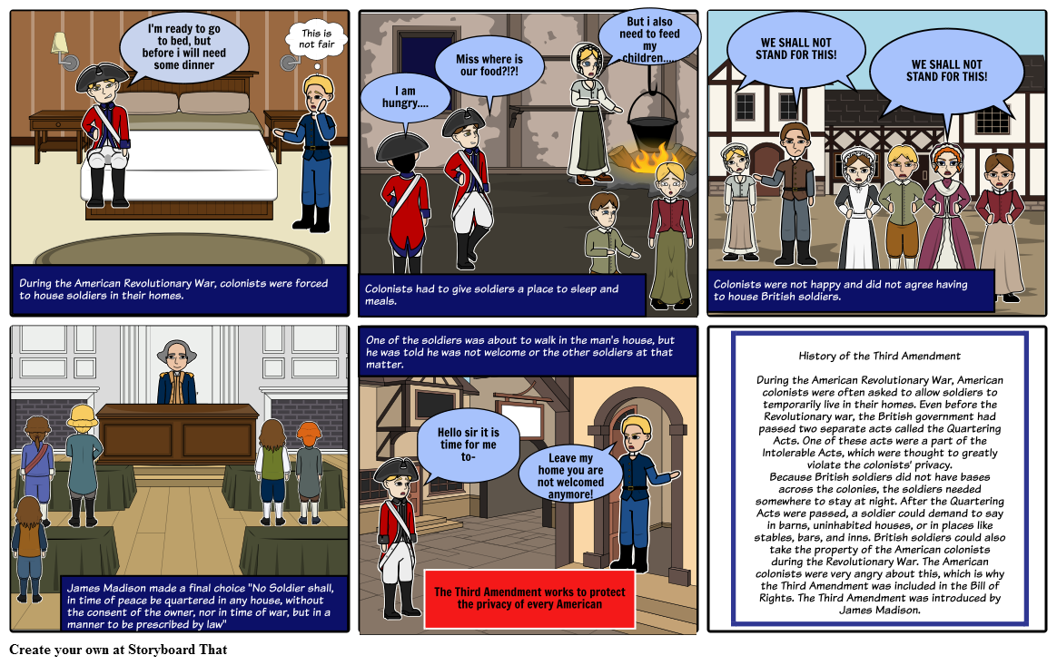 amendment 3 part 1 Storyboard par julianorlandofolch