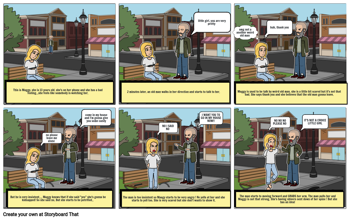 ENGLISH PROJECT Storyboard by juliatremblay