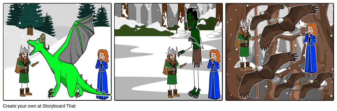 A VIKING&#39;S QUEST Storyboard #2