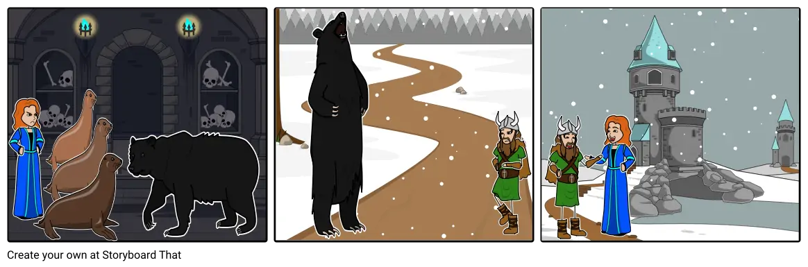 A VIKING&#39;S QUEST Storyboard #4