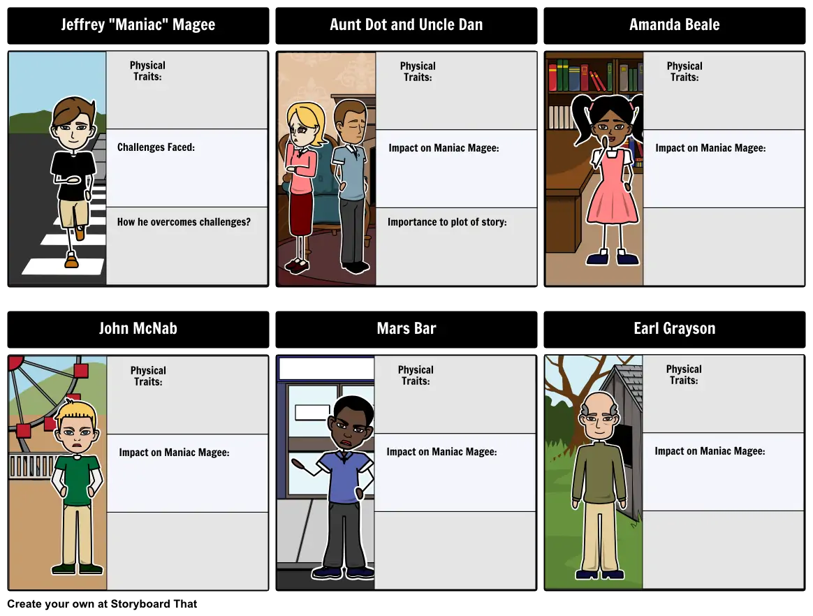 Maniac Magee Characters