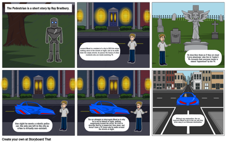 The Pedestrian - Summarising Short Stories