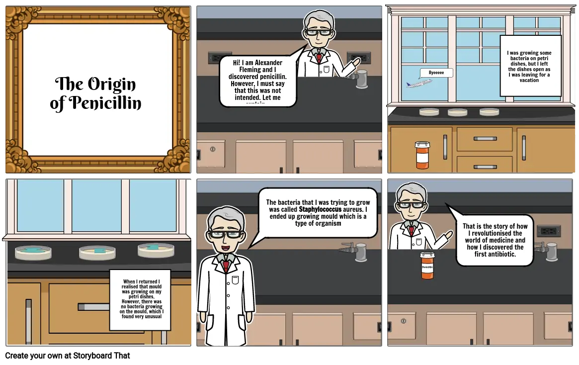 Origin of penicillin