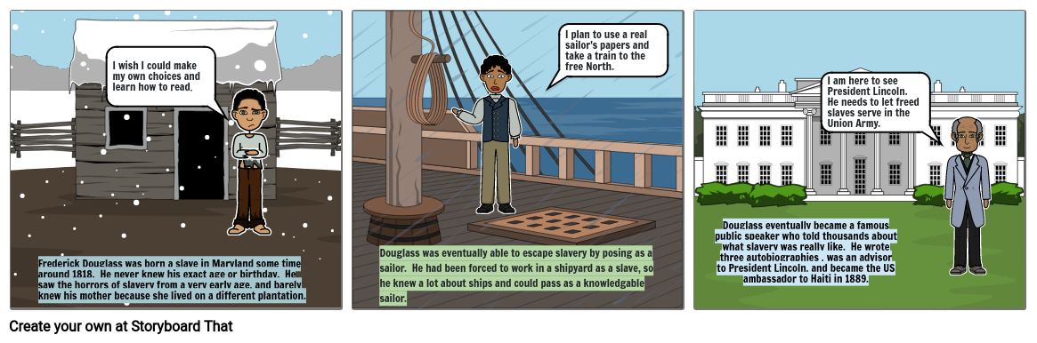 Sample World History Storyboard