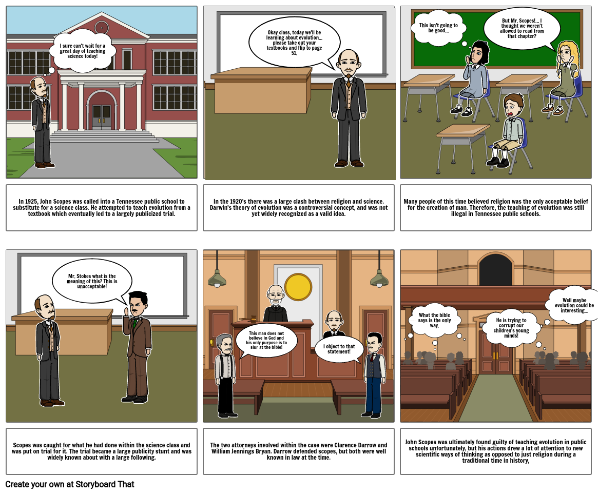 Scope Monkey trial Storyboard by kameronpulliam