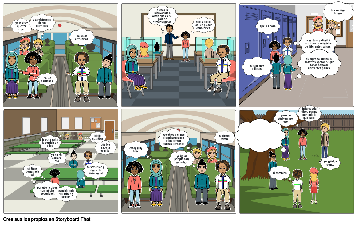 diversidad cultural Storyboard by karla97250