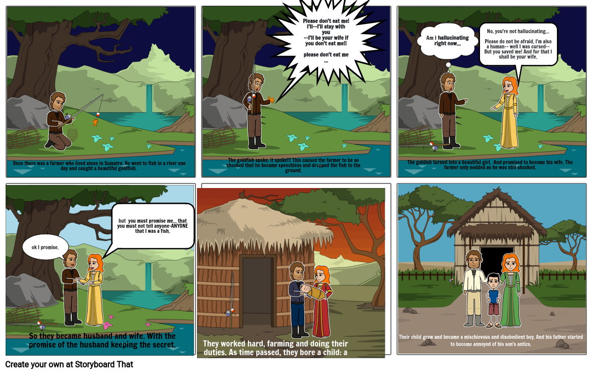 the legend of lake toba Storyboard por karylle