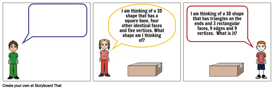 3D Shape Guessing Game