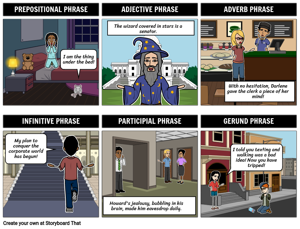 types-of-phrases-storyboard-by-kated