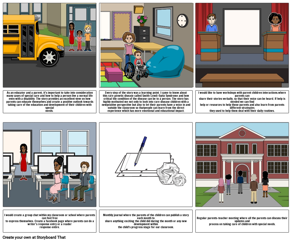 Kids with Disabilities Storyboard by kaytanya