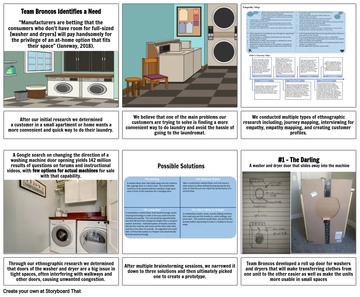 Week 5 storyboards