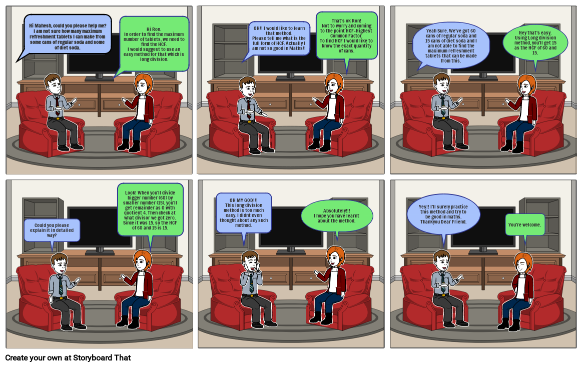 Comic Strip On HCF Storyboard By Khushbookumar facebook