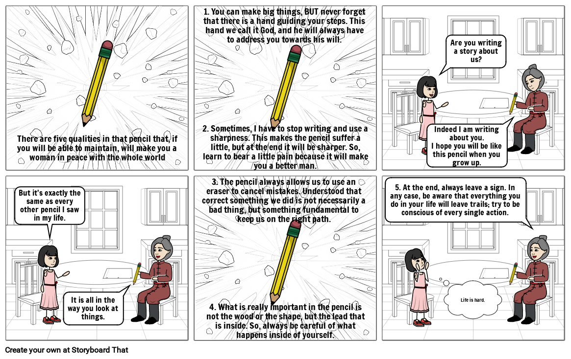 The story of the Pencil
