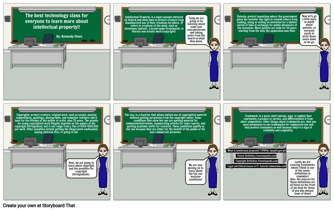 Intellectual Property Comic Strip