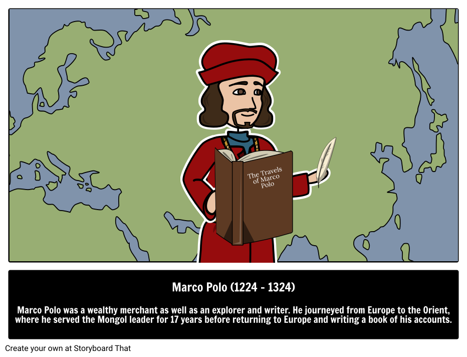 write a brief biography of marco polo