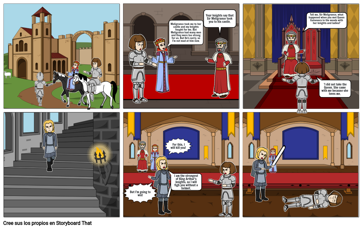 KING ARTHUR Storyboard by kristenn-a