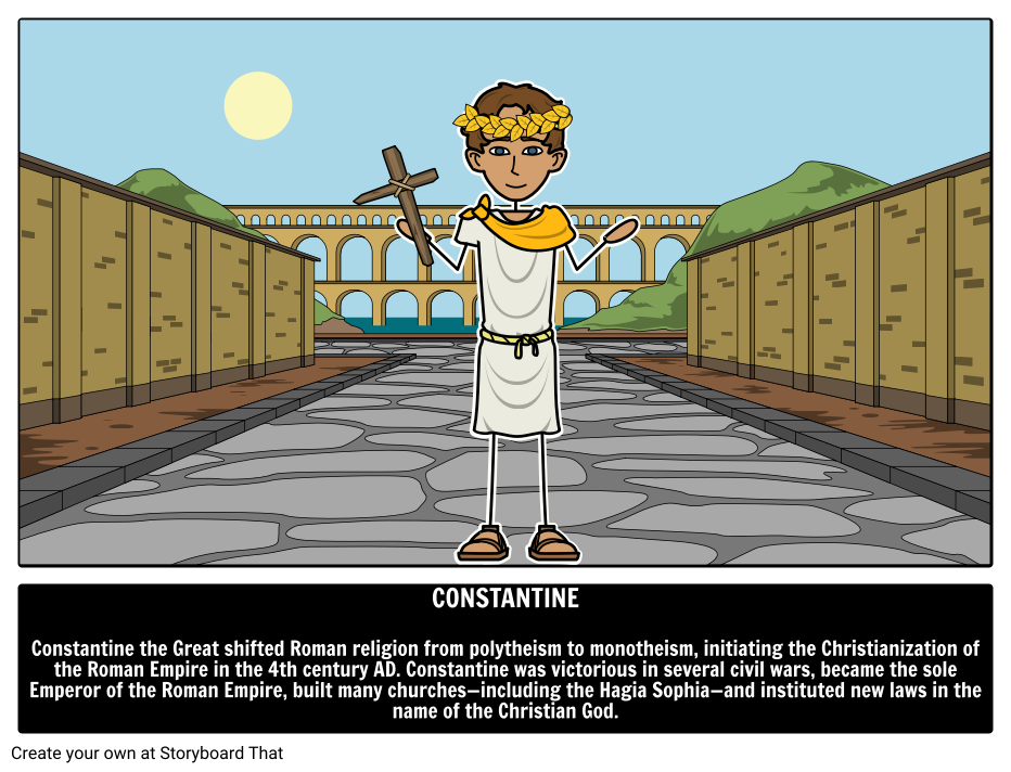 Constantine Biography Storyboard Storyboard Tarafından kristylittlehale