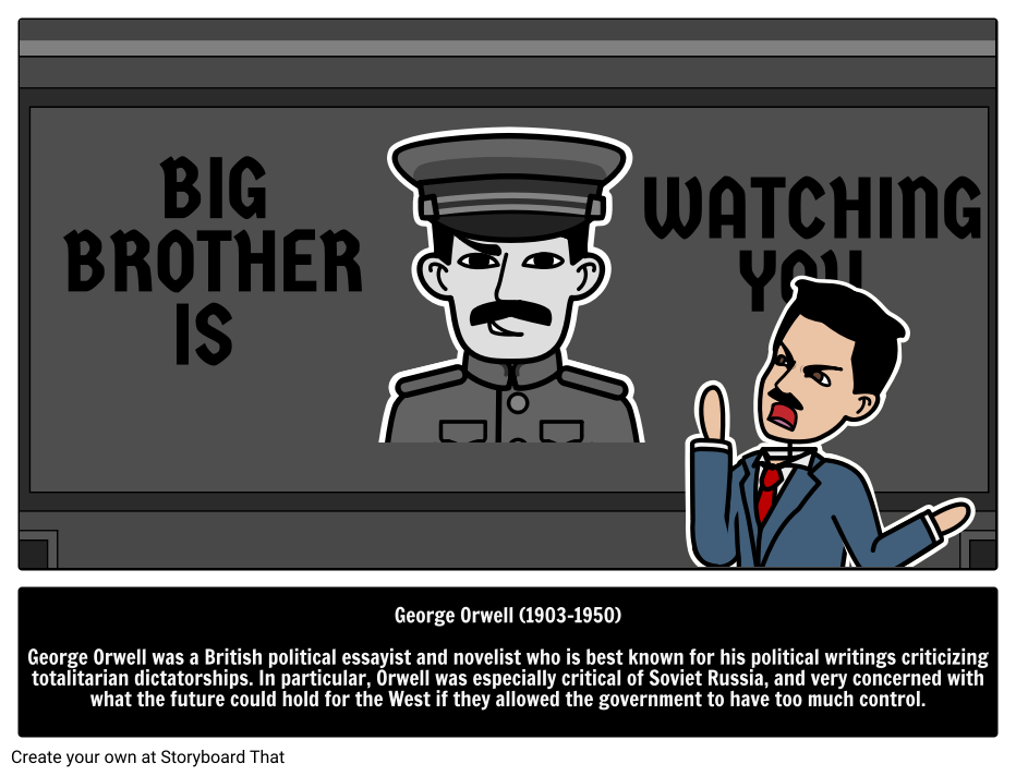 George Orwell Storyboard Por Kristy Littlehale
