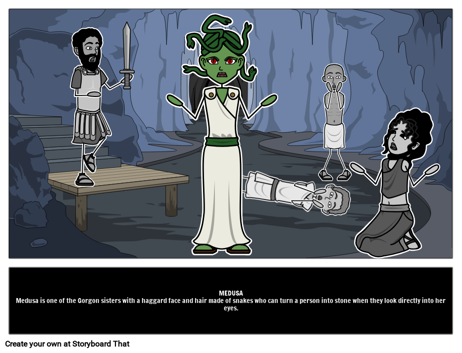 Medusa Greek Monster & Mythology Perseus & Medusa