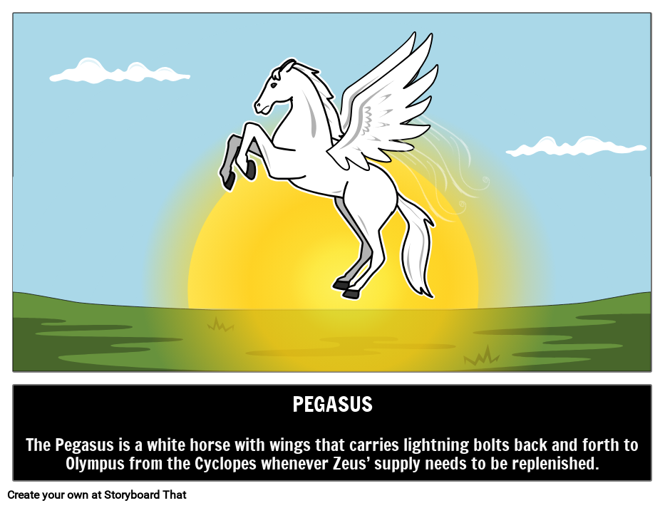 Pegasus Greek Mythical Creatures Greek Monsters & Myths