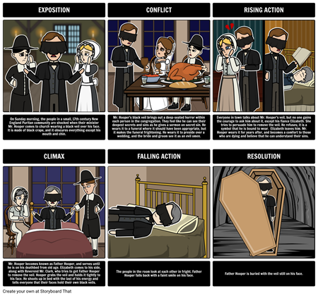 The Minister's Black Veil Summary, Lesson Plans & Activities