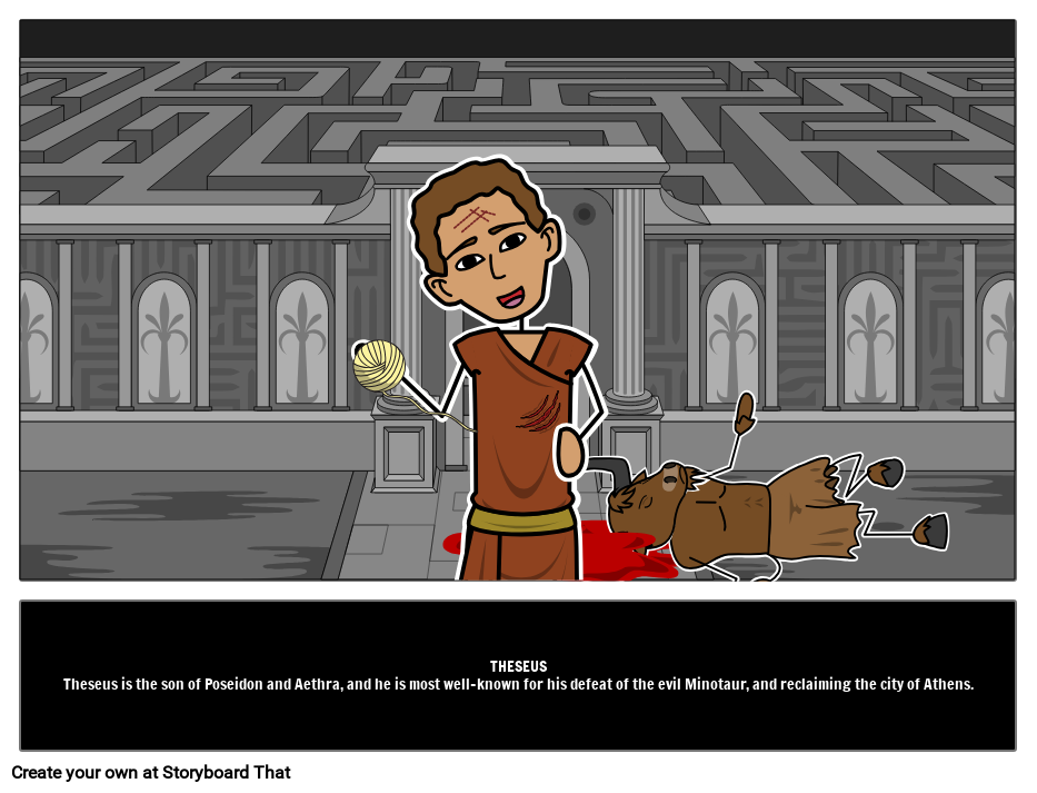 Greek Heroes Theseus of Athens Theseus and the Minotaur